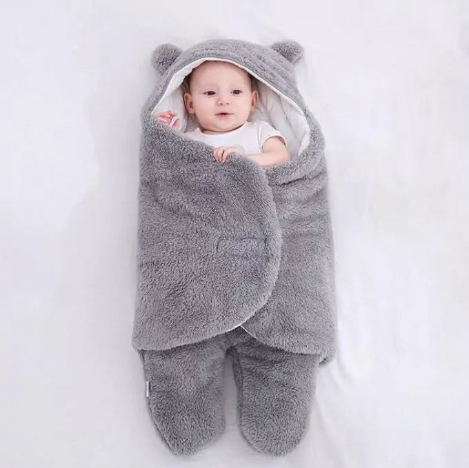 Manta de Envoltura de Algodón Suave para Bebés
