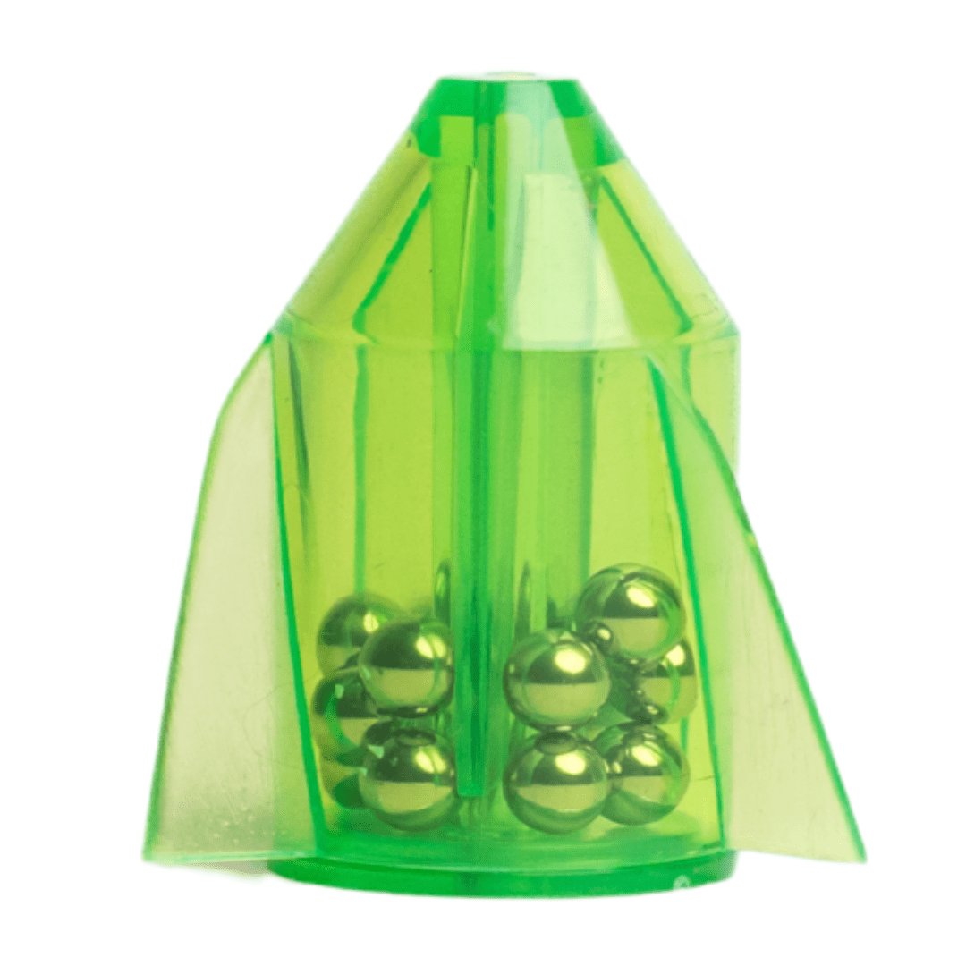 Pack de hochets Rocket Rattles de la série Tournament Venom - Vert