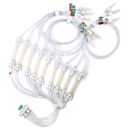 Pinnacle 9-Lead Vented Transfer Set (Case of 10)