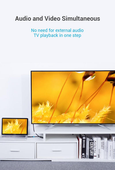 Vention 4K DisplayPort to HDMI Adapter for PC and Projector