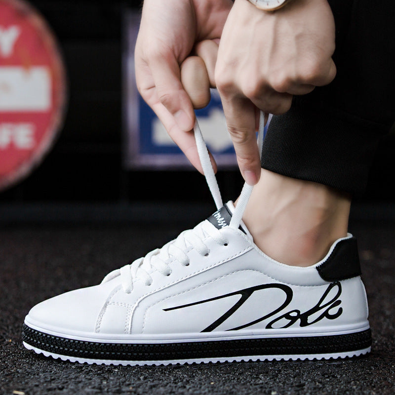 Versatile flat casual shoes student sports board shoes - Korvel