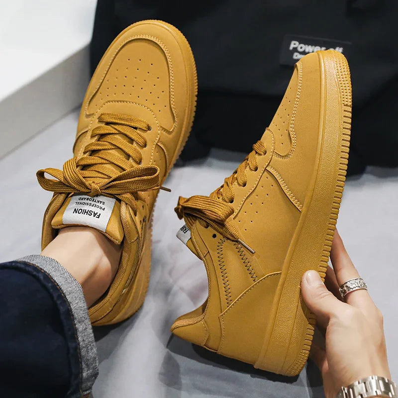 Versatile shoes workwear retro student board shoes - Korvel