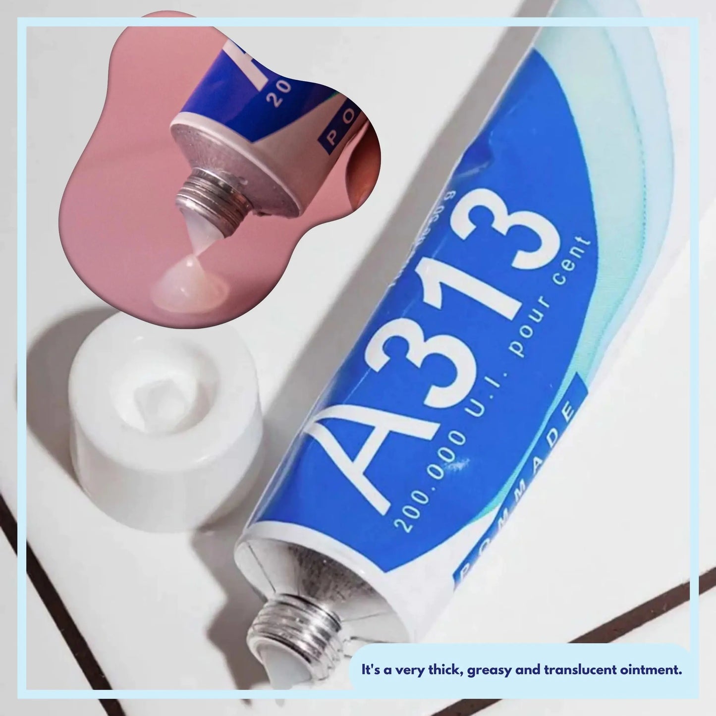 Crema Nocturna A313 Retinol Pommade para el Cuidado de la Piel