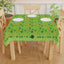 Nappe Vibrante avec Imprimés de Chats et Feuilles