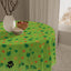 Nappe Vibrante avec Imprimés de Chats et Feuilles