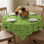 Nappe Vibrante avec Imprimés de Chats et Feuilles