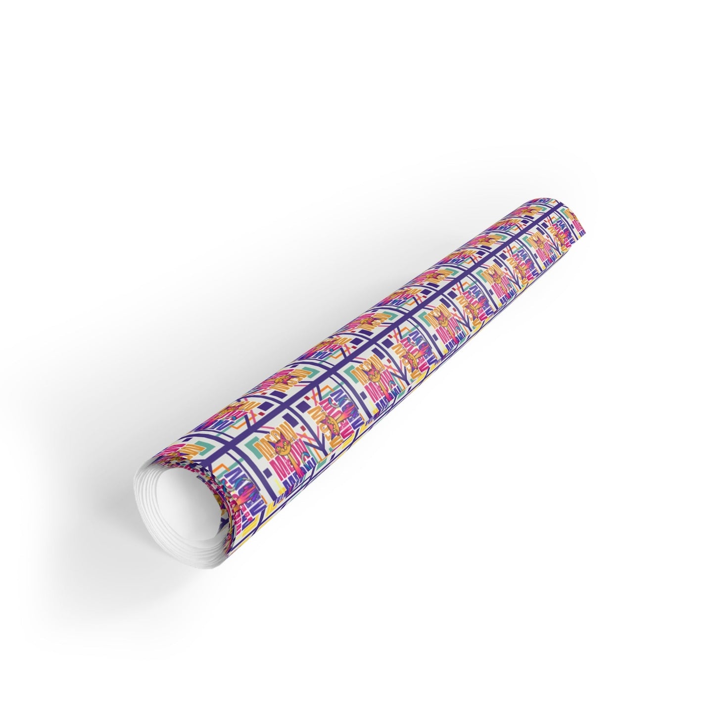 Papel de Regalo Vibrante Meow Meow Meow para Cada Ocasión