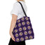 Sac fourre-tout vibrant de dame chat sorcière