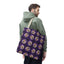 Sac fourre-tout vibrant de dame chat sorcière