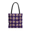 Sac fourre-tout vibrant de dame chat sorcière