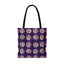 Sac fourre-tout vibrant de dame chat sorcière