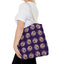 Sac fourre-tout vibrant de dame chat sorcière