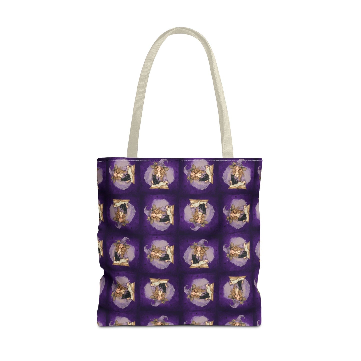 Sac fourre-tout vibrant de dame chat sorcière