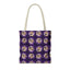 Sac fourre-tout vibrant de dame chat sorcière