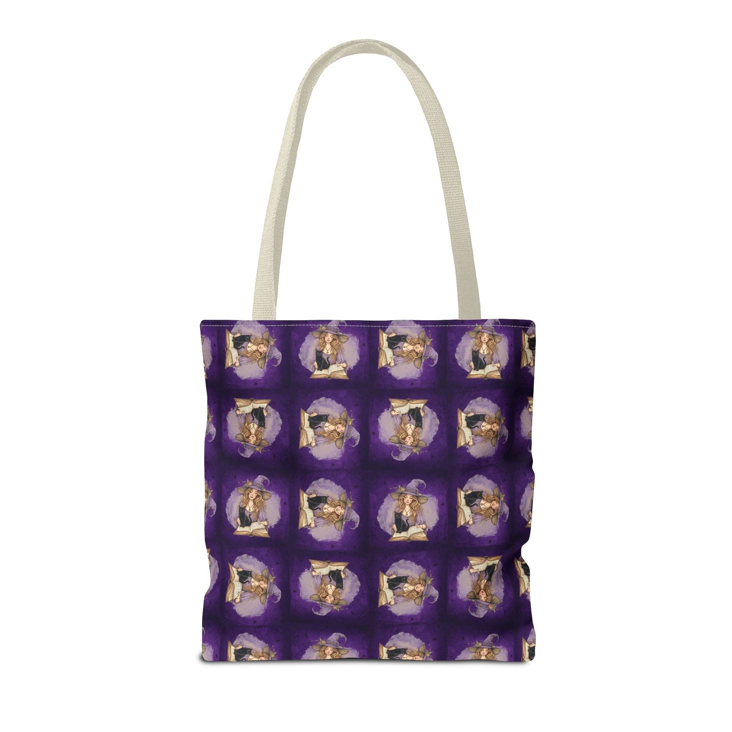 Sac fourre-tout vibrant de dame chat sorcière