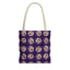 Sac fourre-tout vibrant de dame chat sorcière