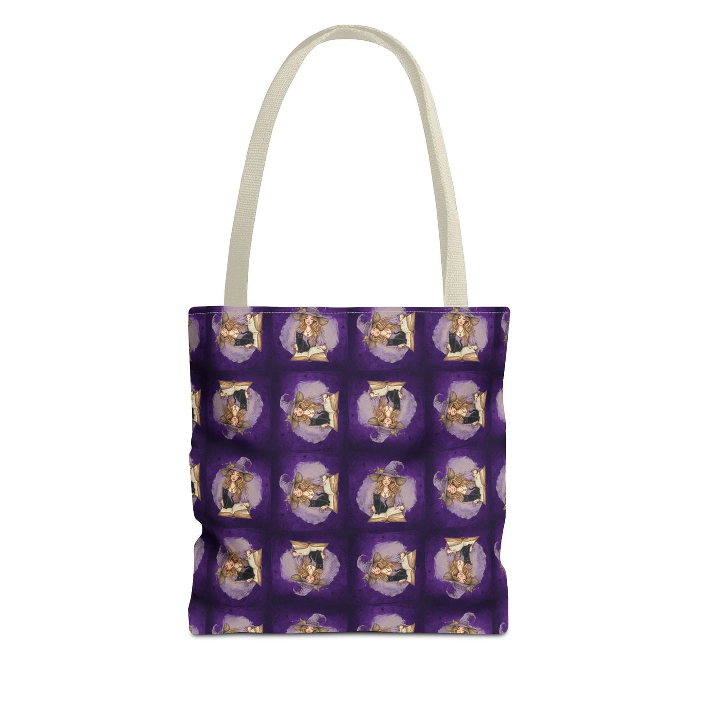 Sac fourre-tout vibrant de dame chat sorcière