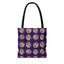 Sac fourre-tout vibrant de dame chat sorcière