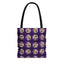 Sac fourre-tout vibrant de dame chat sorcière