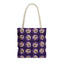 Sac fourre-tout vibrant de dame chat sorcière