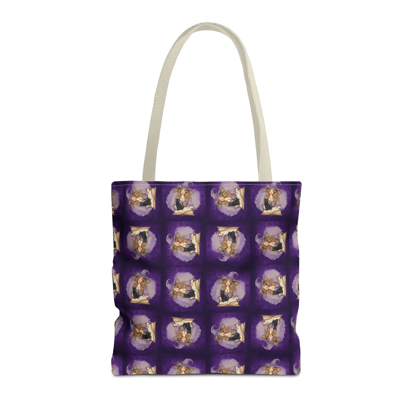 Sac fourre-tout vibrant de dame chat sorcière