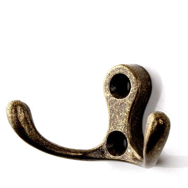 Vintage Zinc Alloy Wall Hooks for Home Organization