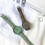 Reloj de Cuarzo para Mujer de Cuero Vintage - Diseño Clásico Analógico
