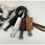 Ceinture en cuir PU vintage élégante avec design de boucle unique