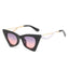 Lunettes de soleil vintage carrées en œil de chat pour un style tendance