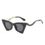 Lunettes de soleil vintage carrées en œil de chat pour un style tendance