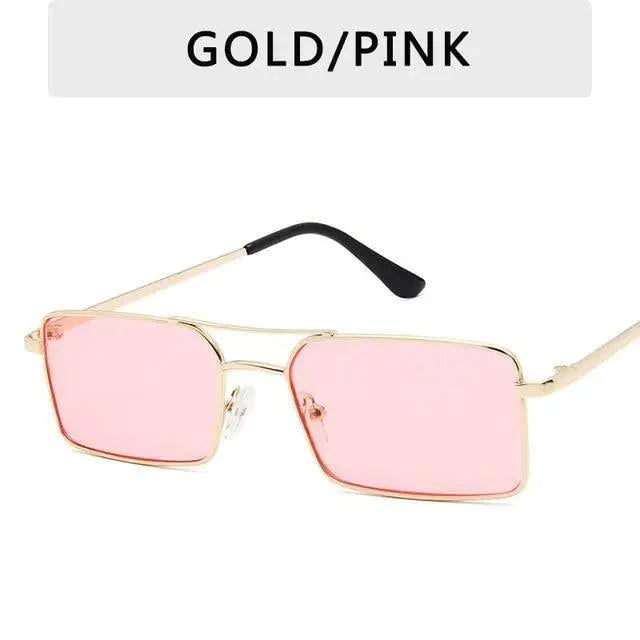 Luxury Vintage Square Sunglasses for Women - UV400 Protection