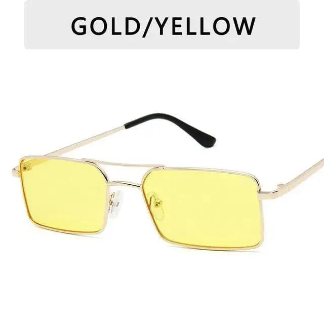 Luxury Vintage Square Sunglasses for Women - UV400 Protection