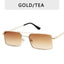 Luxury Vintage Square Sunglasses for Women - UV400 Protection