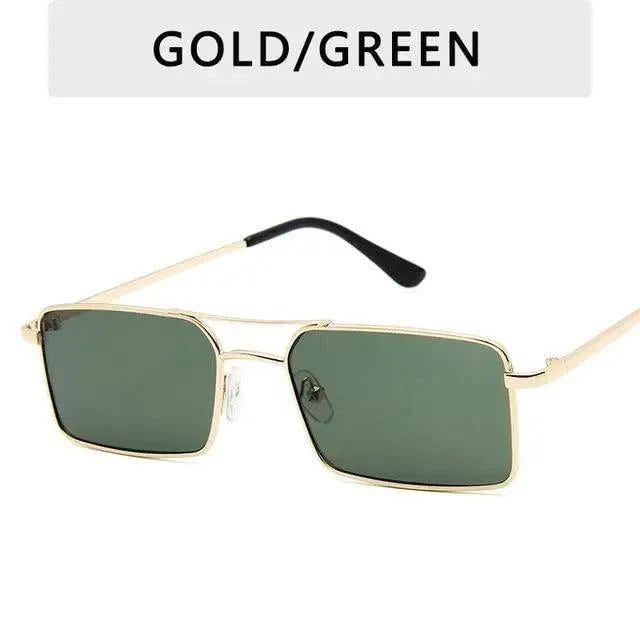 Luxury Vintage Square Sunglasses for Women - UV400 Protection