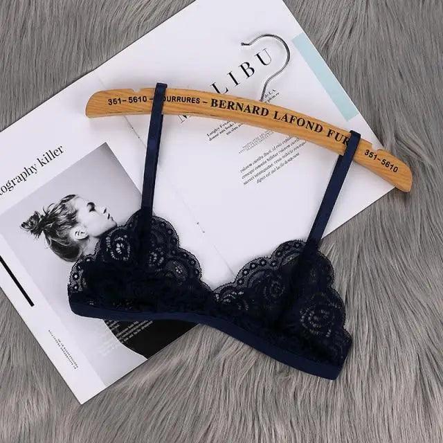 Vintage Lace Bra - Elegant and Comfortable Women's Underwear