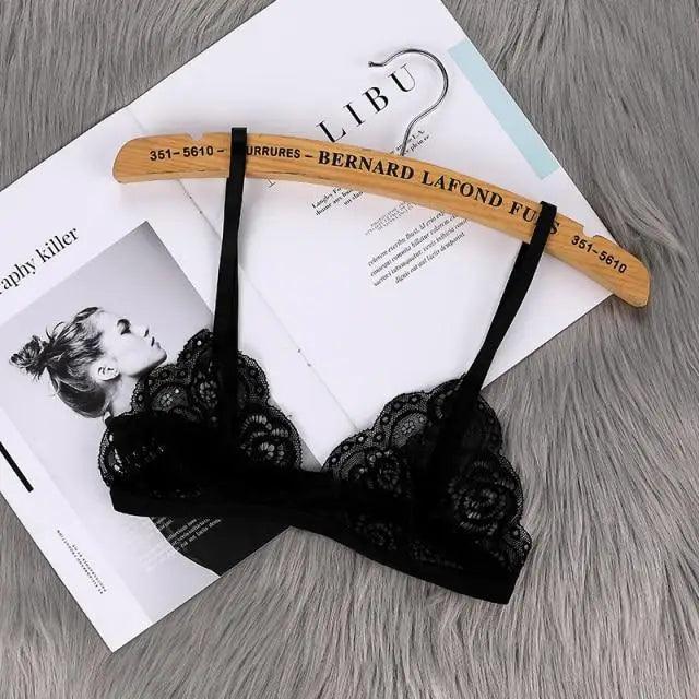 Vintage Lace Bra - Elegant and Comfortable Women's Underwear