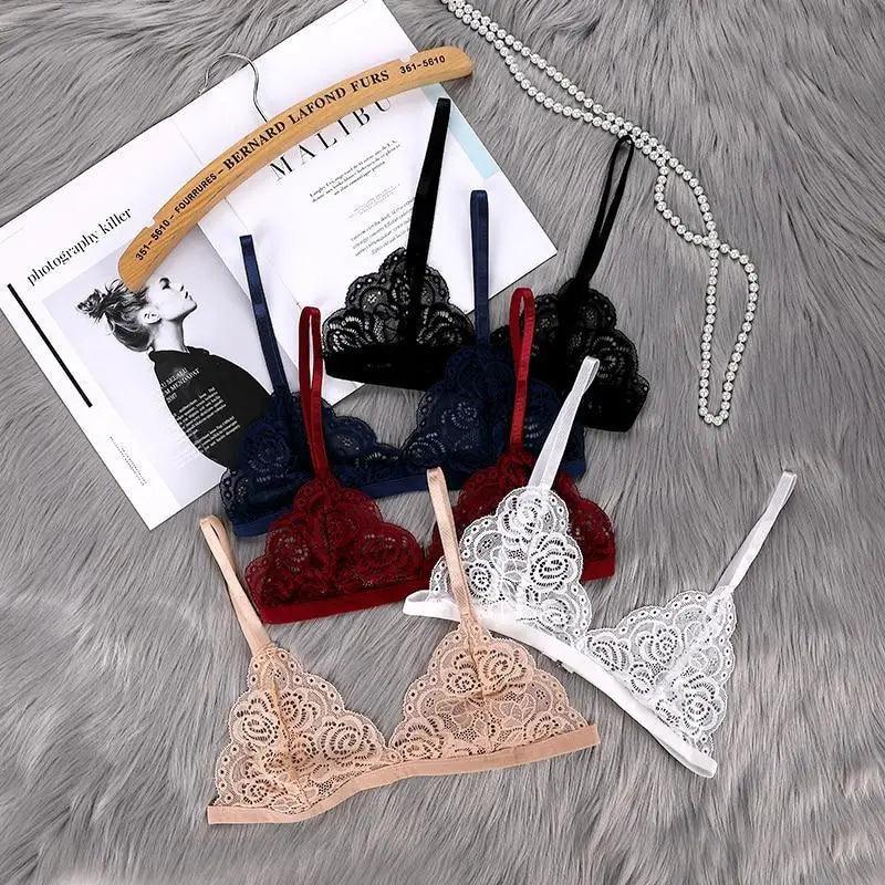 Vintage Lace Bra - Elegant and Comfortable Women's Underwear