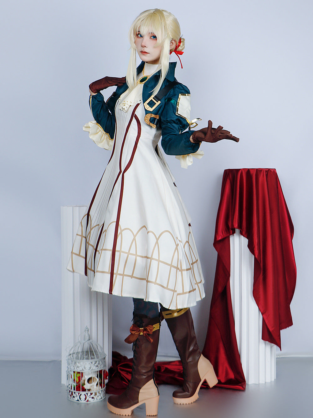 Violet Eternal Garden Violet cosplay costume game anime cosplay costume Lolita C-suit matching shoes - Korvel