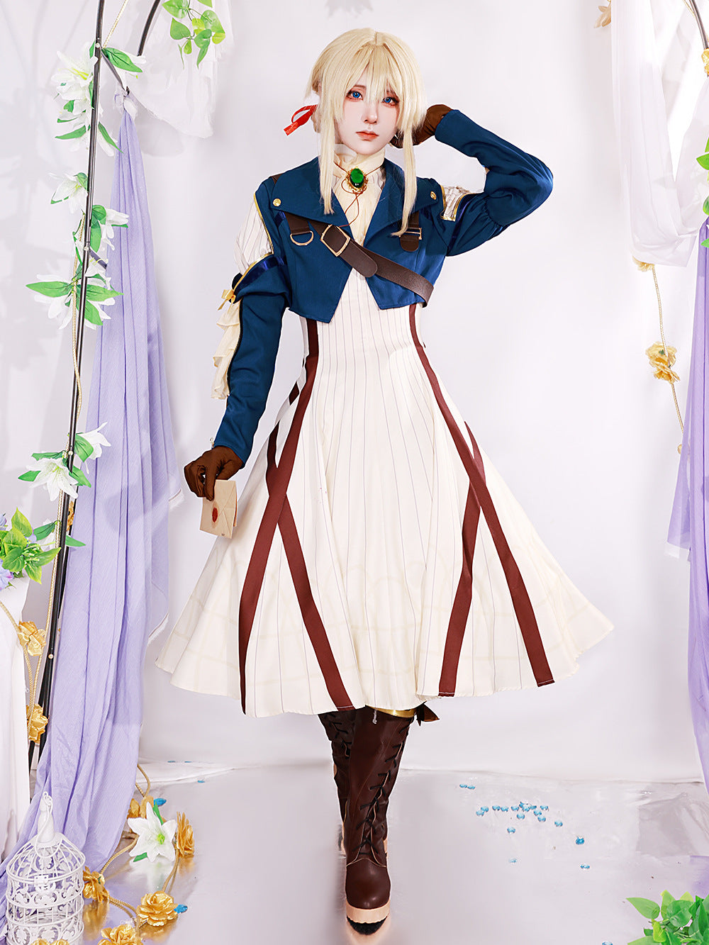 Violet Eternal Garden Violet cosplay costume game anime cosplay costume Lolita C-suit matching shoes - Korvel