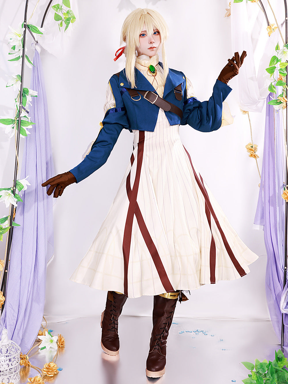 Violet Eternal Garden Violet cosplay costume game anime cosplay costume Lolita C-suit matching shoes - Korvel