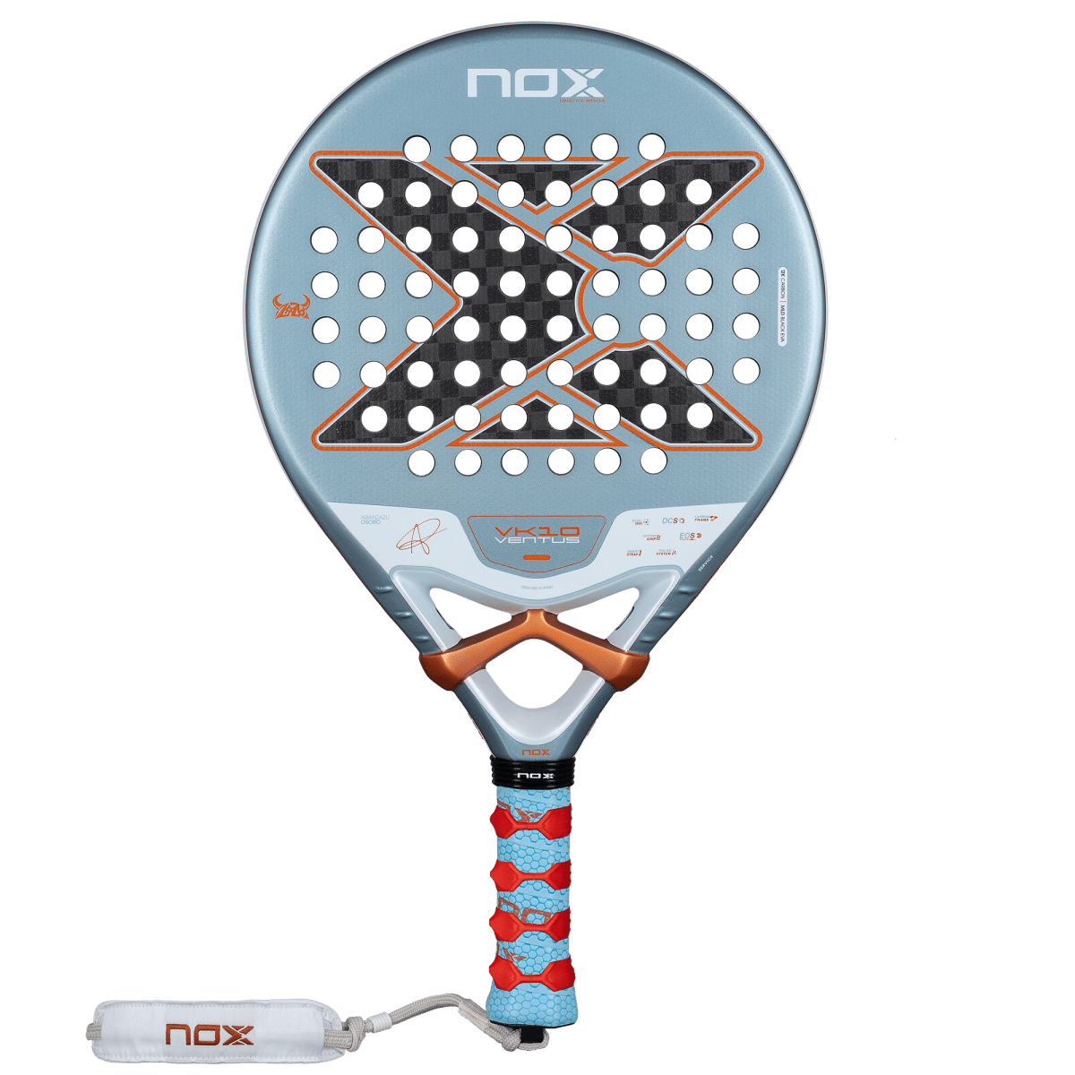NOX VK Ventus Control 12K Padel Racket - Precision & Stability