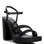 Chic Chunky Platform Strappy Heels