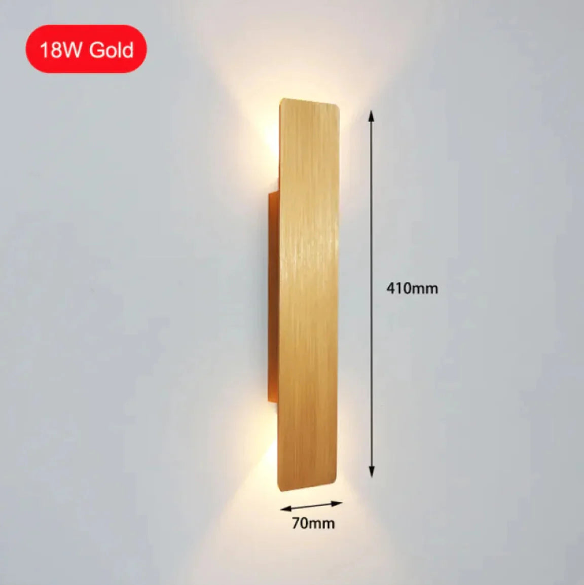 Modern 6W LED Indoor Wall Lamp for Bedroom & Living Room