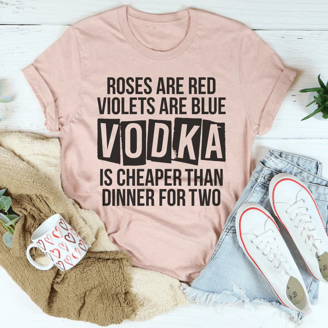 El vodka es más barato que una cena para dos