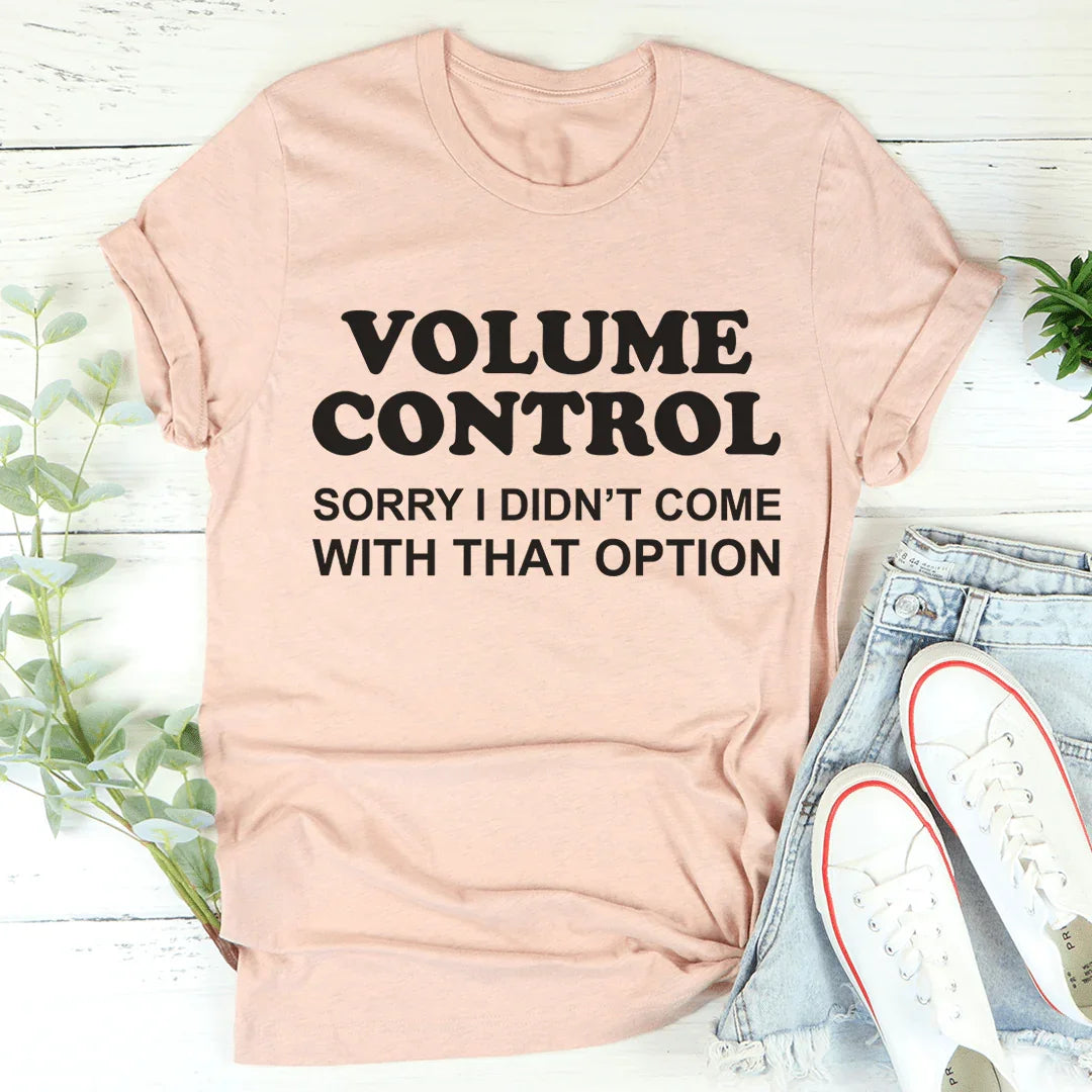 Camiseta de Control de Volumen