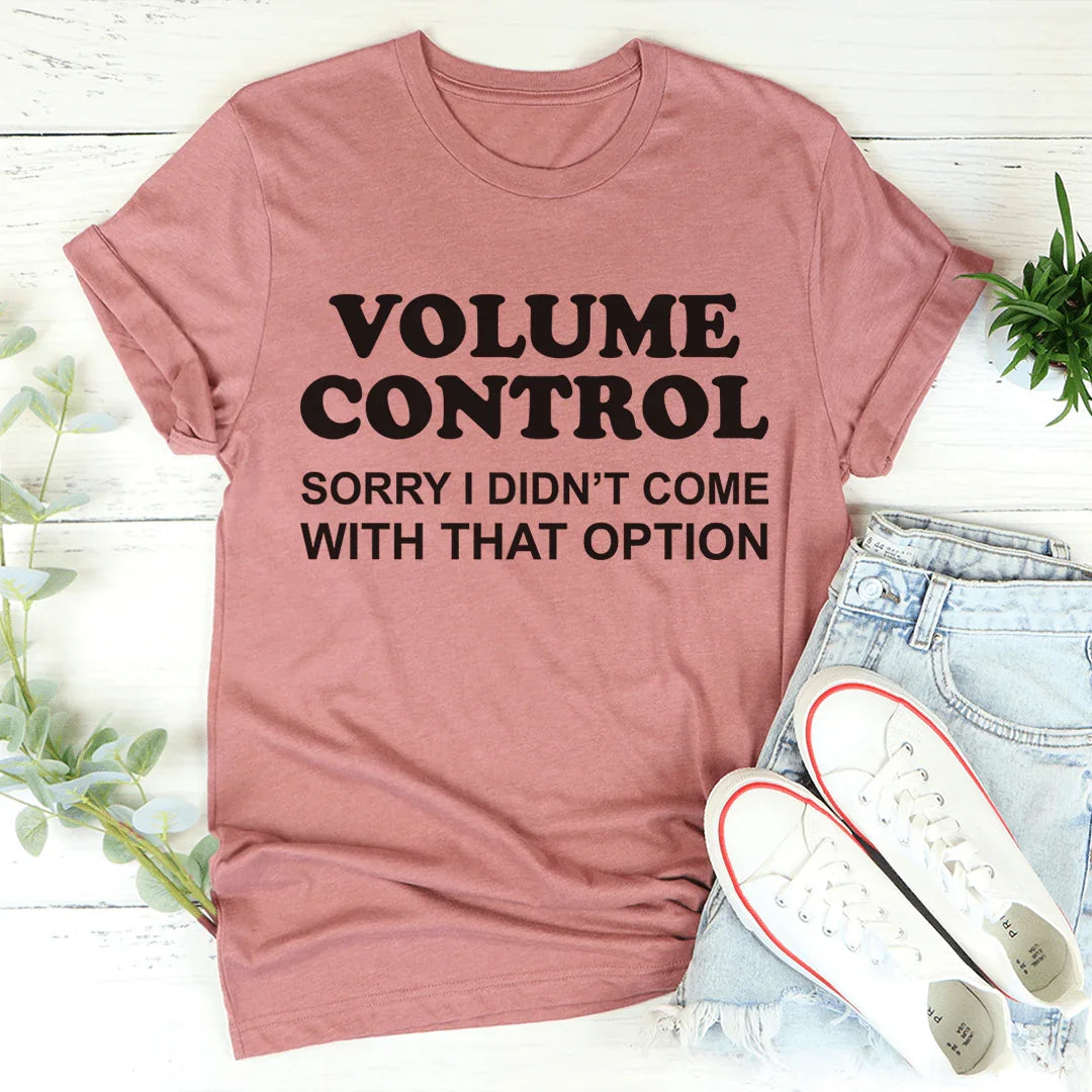 Camiseta de Control de Volumen