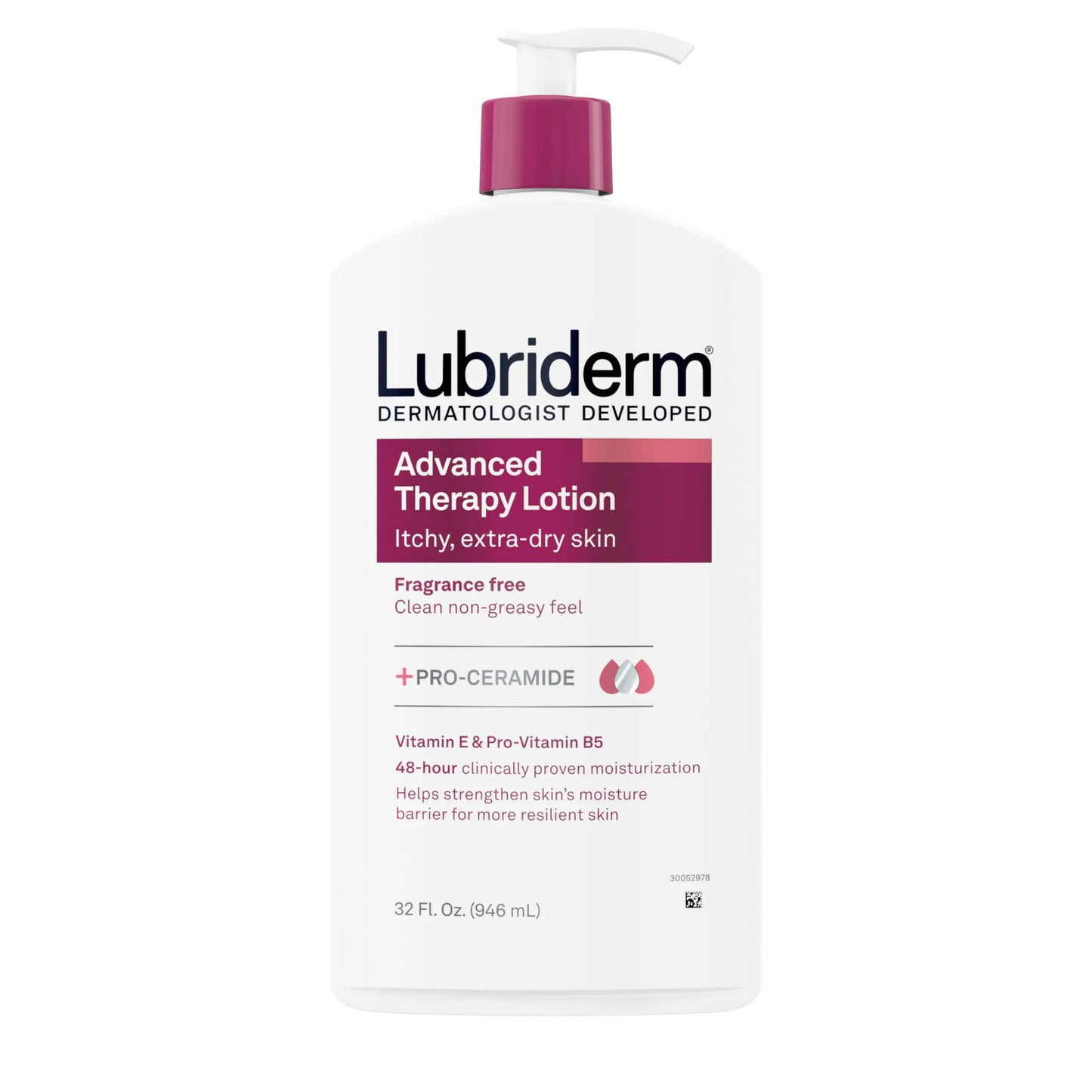 Loción Hidratante Lubriderm Advanced Therapy - 32 FL OZ
