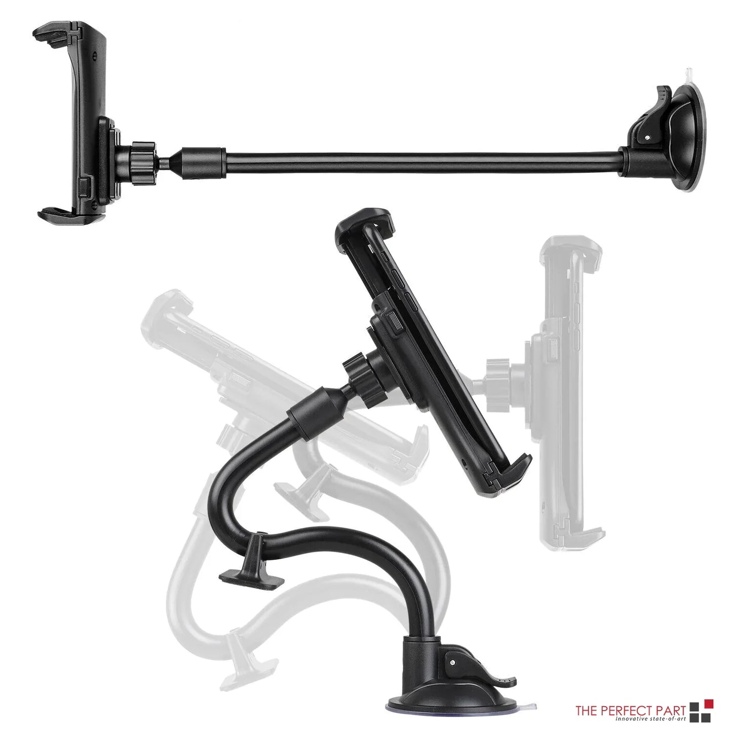 Soporte Universal para Parabrisas de Coche 360° para Teléfonos y Tabletas