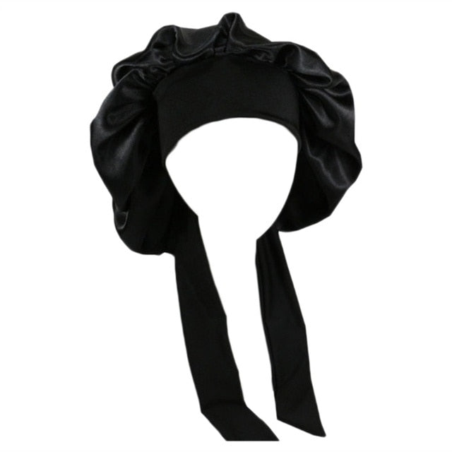Bonnet de Nuit Satin pour Femmes pour la Protection des Cheveux