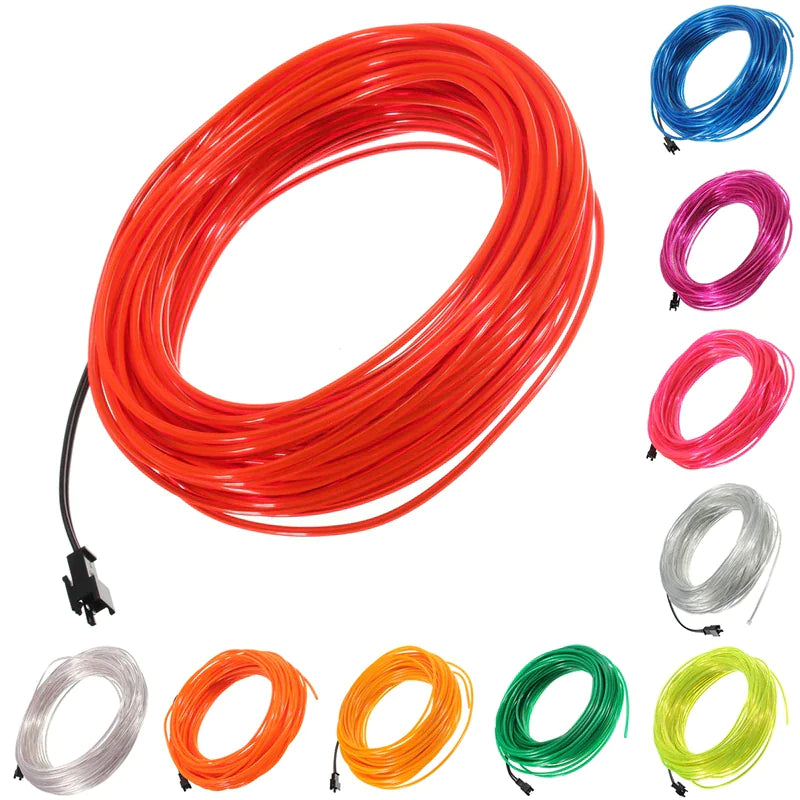 Guirlande lumineuse LED EL Neon avec contrôleur